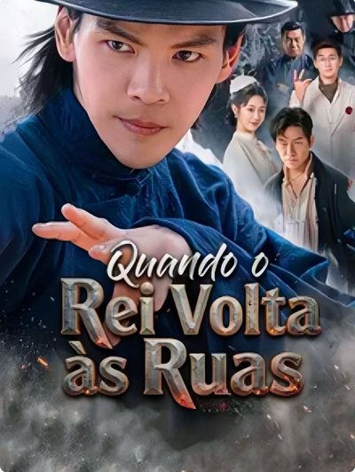 Capa da minisserie Quando o Rei Volta às Ruas