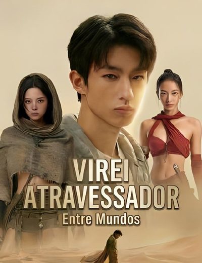 Capa da minisserie Virei Atravessador Entre Mundos