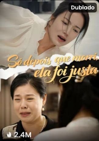Capa da minisserie Só Depois que Morri, Ela Foi Justa