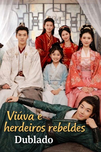 Capa da minisserie Viúva e Herdeiros Rebeldes