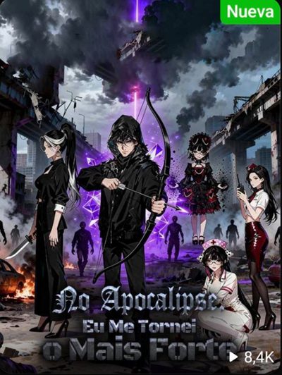 Capa da minisserie No Apocalipse Eu Me Tornei o