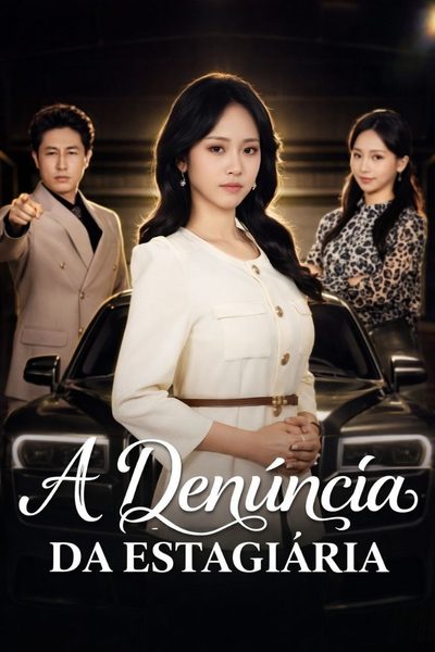 Capa da minisserie A Denúncia da Estagiária