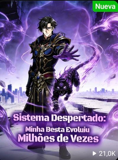 Capa da minisserie Sistema Despertado: Minha Besta Evoluiu Milhões de Vezes