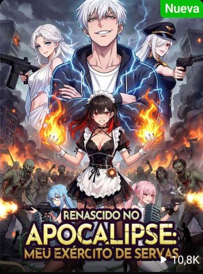 Capa da minisserie Renascido no Apocalipse: Meu Exército de Servas