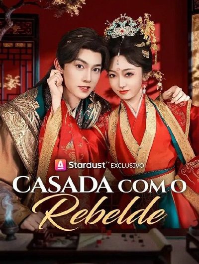 Capa da minisserie Casada com o Rebelde