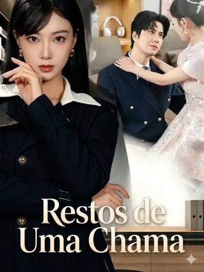 Capa da minisserie Restos de uma Chama