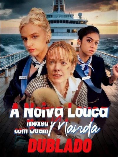 Capa da minisserie A Noiva Louca Mexeu com Quem