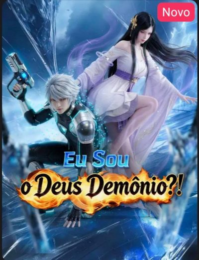 Capa da minisserie Eu Sou o Deus Demônio?!