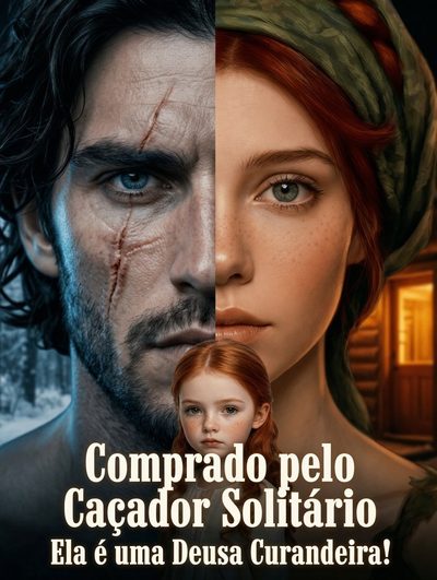 Capa da minisserie Comprado Pelo Caçador Solitário Ela É uma Deusa Curandeira!