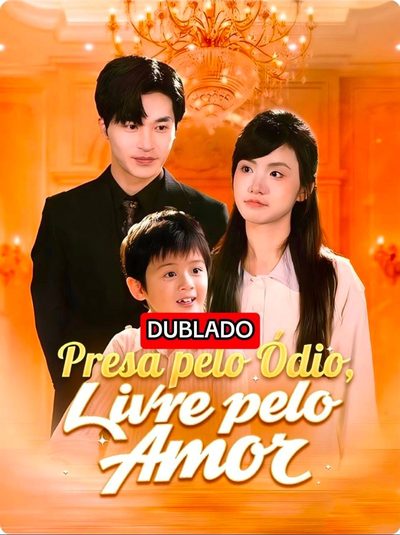 Capa da minisserie Presa Pelo Ódio,.livre Pelo Amor