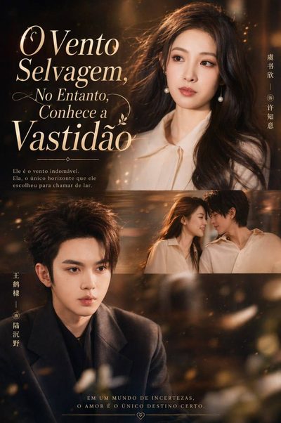 Capa da minisserie O Vento Selvagem, no Entanto, Conhece a Vastidão
