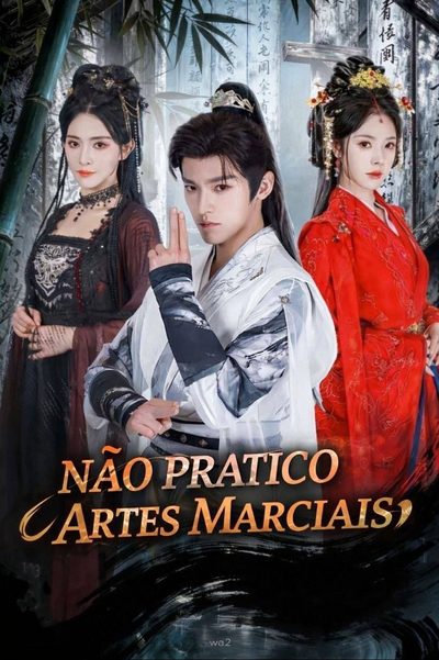 Capa da minisserie Não Pratico Artes Marciais