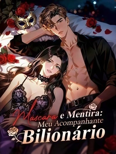 Capa da minisserie Máscara e Mentira: