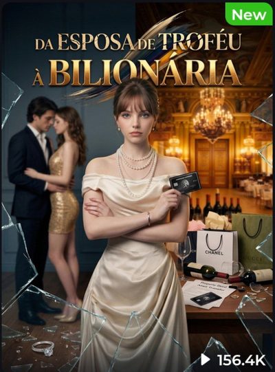Capa da minisserie Da Esposa de Troféu à