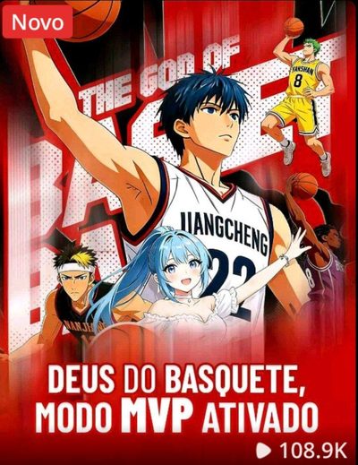 Capa da minisserie Deus do Basquete, Modo Mvp Ativado
