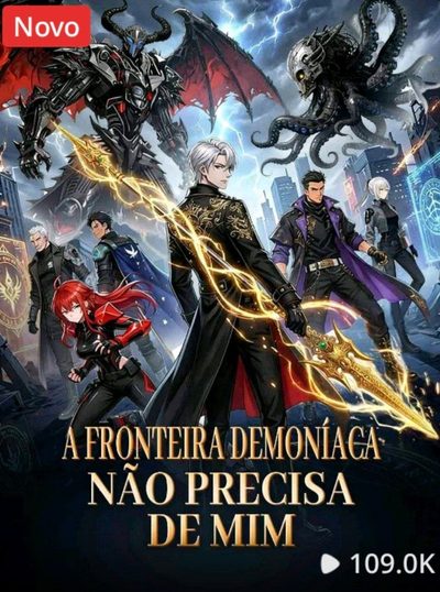 Capa da minisserie A Fronteira Demoníaca Não Precisa de Mim