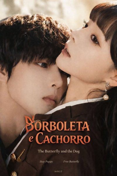 Capa da minisserie Borboleta e Cachorro