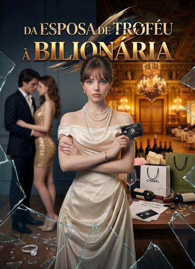 Capa da minisserie Da Esposa de Troféu à Bilionária