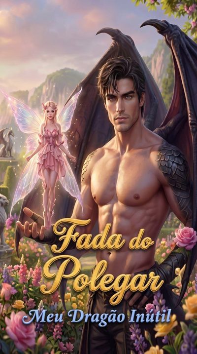 Capa da minisserie Fada do Polegar - Meu Dragão Inútil