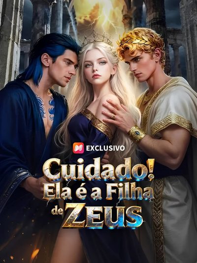 Capa da minisserie Cuidado Ela É Filha de Zeus