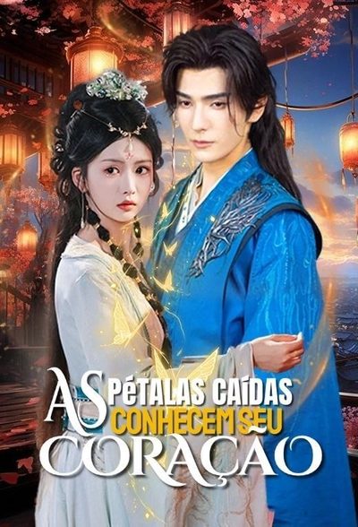 Capa da minisserie As Pétalas Caídas Conhecem Seu Coração