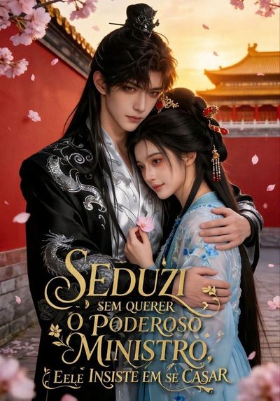 Capa da minisserie Seduzi sem Querer o Poderoso Ministro, e Ele Insiste em Se Casar
