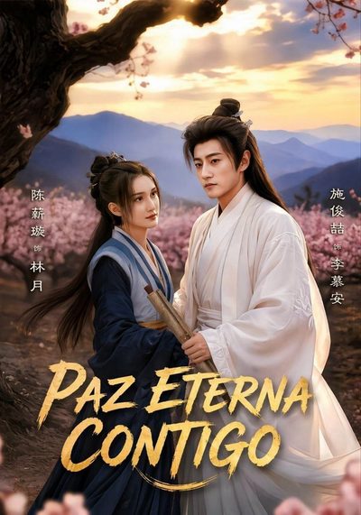 Capa da minisserie Paz Eterna Contigo
