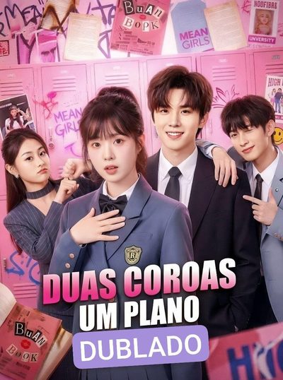 Capa da minisserie Duas Coroas Um Plano