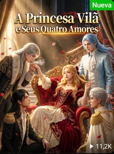 Capa da minisserie A Princesa Vilã e Seus Quatro