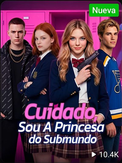 Capa da minisserie Cuidado Eu Sou a Princesa do Submundo
