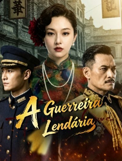 Capa da minisserie A Guerreira Lendária