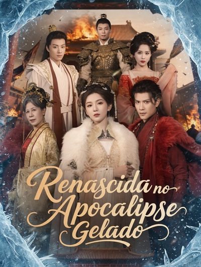 Capa da minisserie Renascida no Apocalipse Gelado