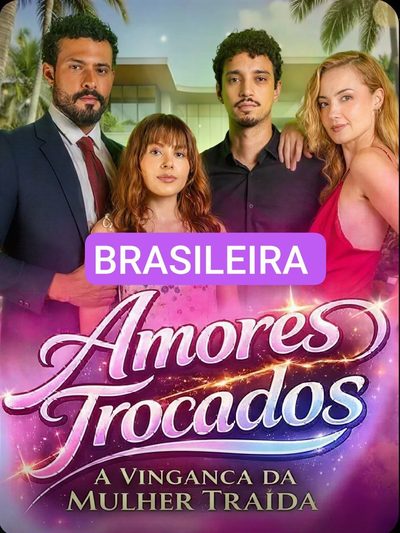 Capa da minisserie Amores Trocados a Vingança da Mulher Traída