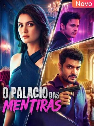 Capa da minisserie O Palácio das Mentiras