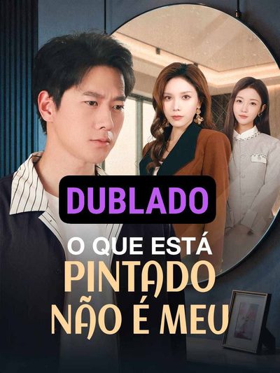 Capa da minisserie O que Está Pintado Não É Meu