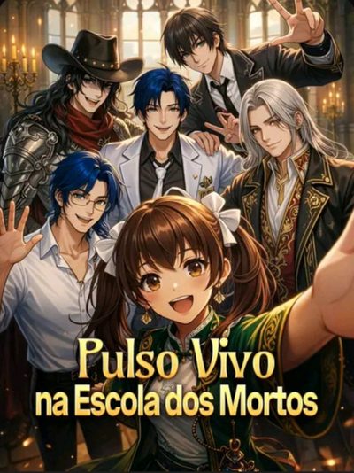 Capa da minisserie Pulso Vivo na Escola dos Mortos