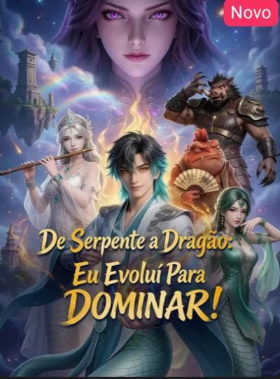 Capa da minisserie De Serpente a Dragão: Eu Evoluí