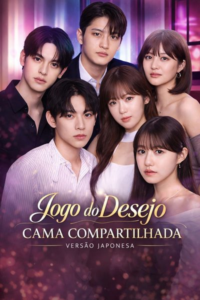 Capa da minisserie Jogo do Desejo Cama Compartilhada Versão Japonesa