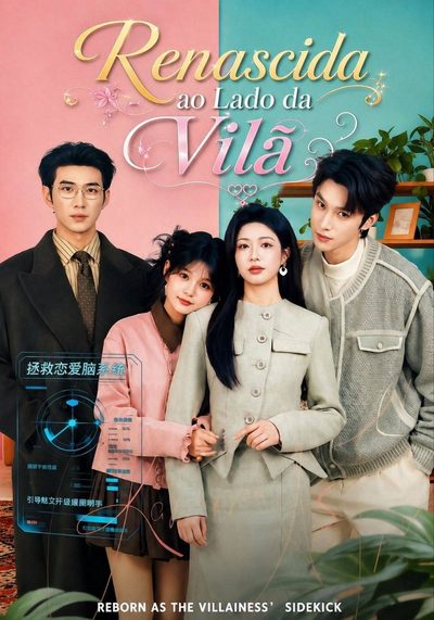 Capa da minisserie Renascida ao Lado da Vilã