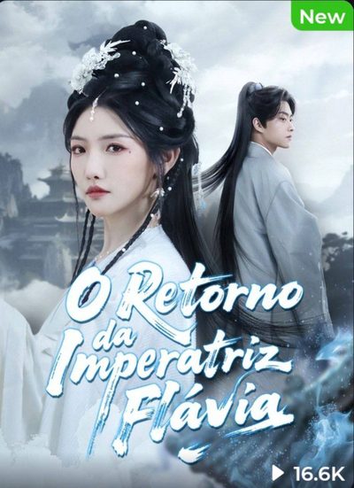 Capa da minisserie O Retorno da Imperatriz Flávia