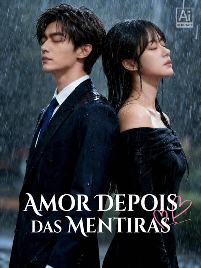 Capa da minisserie Amor Depois das Mentiras