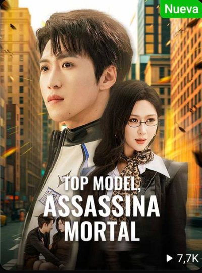 Capa da minisserie Top Model, Assassina Mortal