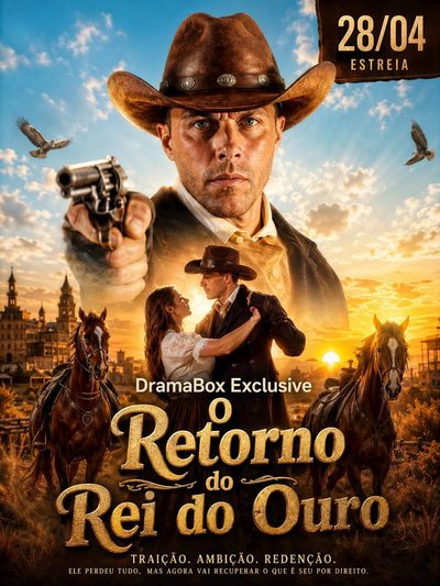 Capa da minisserie O Retorno do Rei do Ouro