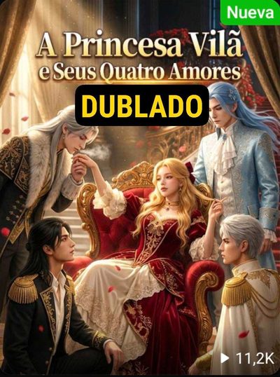 Capa da minisserie A Princesa Vilã e Seus Quatro