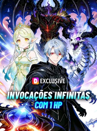 Capa da minisserie Invocações Infinitas com 1 Hp