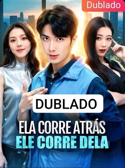 Capa da minisserie Ela Corre Atrás Ele Corre Dela