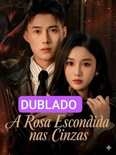 Capa da minisserie A Rosa Escondida nas Cinzas
