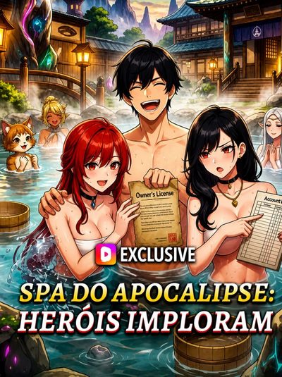 Capa da minisserie Spa do Apocalipse Heróis Imploram