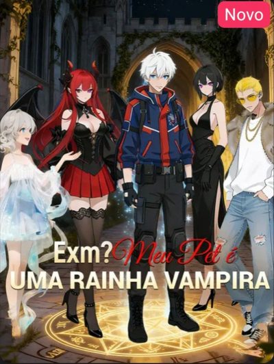 Capa da minisserie Exm? Meu Pet É uma Rainha