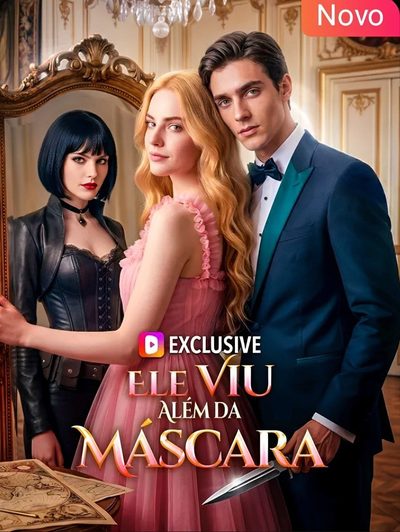 Capa da minisserie Ele Viu Além da Máscara